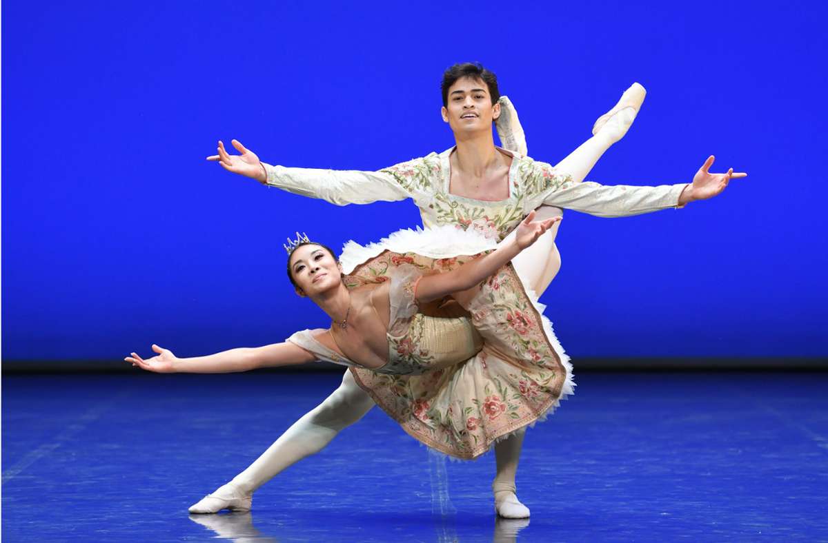 Gefeierter Auftritt bei der Ballettmatinee im vergangenen Jahr: Hyo-Jung Kang und Adhonay Soares da Silva vom Stuttgarter Ballett.