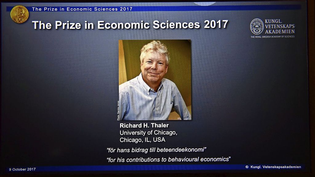 Wirtschafts-Nobelpreis für Richard Thaler: Manipulation im Dienst der Politik