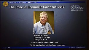 US-Ökonomen Richard H. Thaler Foto: dpa