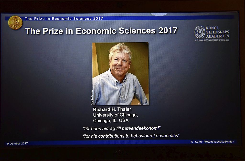 US-Ökonomen Richard H. Thaler Foto: dpa