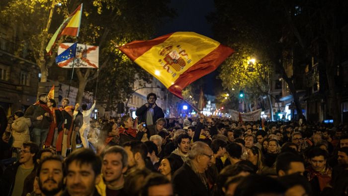 Unruhen in Spanien