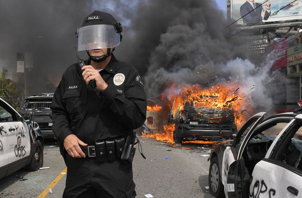 In Los Angeles ist es zu massiven Unruhen gekommen.