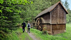 Wandern von Mühle zu Mühle: am Pfingstmontag war auch die Hummelgautsche zwischen Welzheim und Gschwend geöffnet. Foto: Eppler