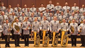 Musiker in Uniform: Das Heeresmusikkorps Ulm (hier ein Foto aus dem Jahr 2015). Foto:  