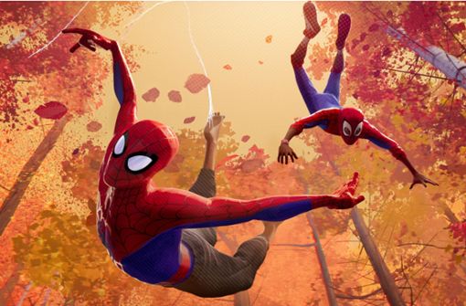 Ein Spider-Man reicht nicht mehr, es müssen mehrere sein. Sie fallen hier wie Herbstlaub. Foto: Sony