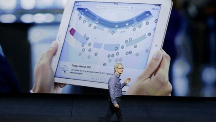 Apple stellt in San Francisco Mega-Tablet vor