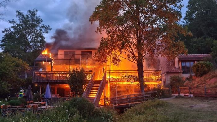 Feuer in Eselsmühle richtet hohen Schaden an