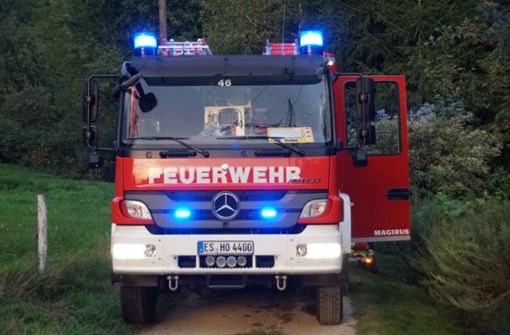 In Hochdorf gab es einen Brand auf einem Wiesengrundstück. Foto: /SDMG / Boehmler