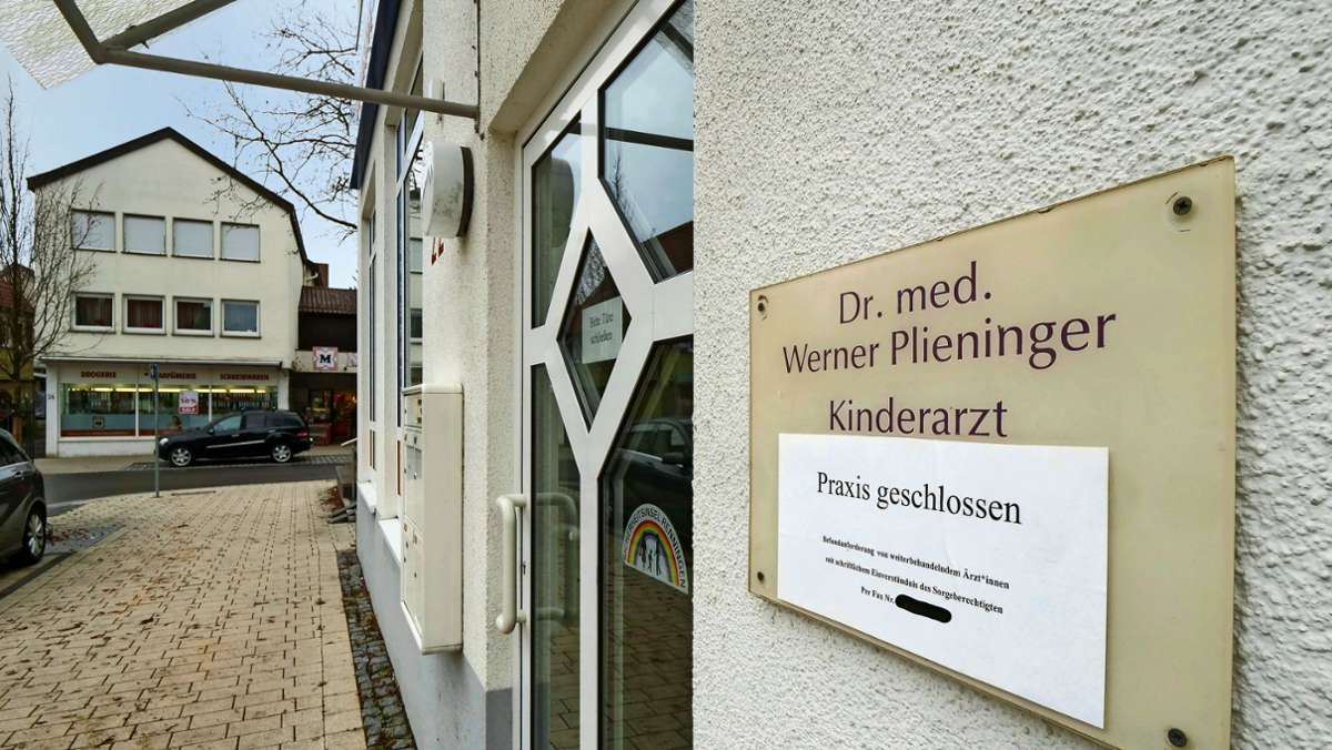 Praxis in Renningen steht seit Monaten leer: Die Suche nach einem Kinderarzt geht weiter