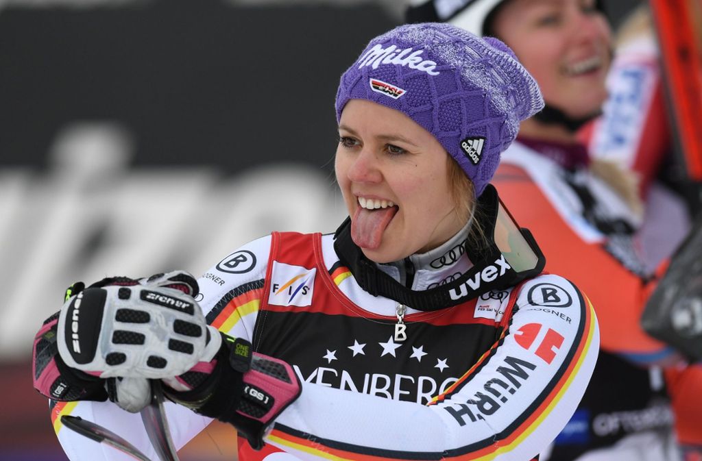 Viktoria Rebensburg   ist das Aushängeschild des Deutschen Skiverbandes.