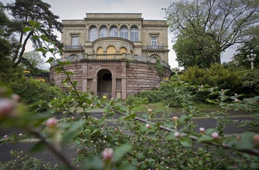 Zustand des Rosengartens und des Pavillons der Villa Berg soll schlecht sein. Foto: Michael Steinert