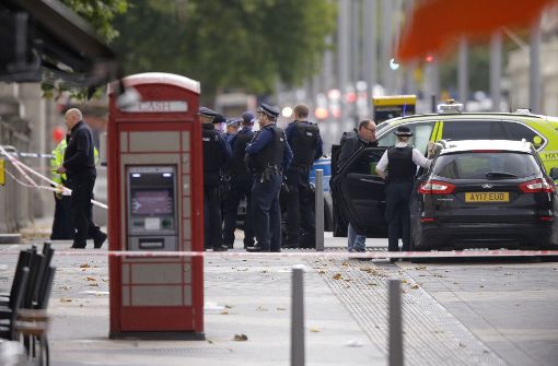 Die Hintergründe des Vorfalls in London sind noch unklar. Foto: AP