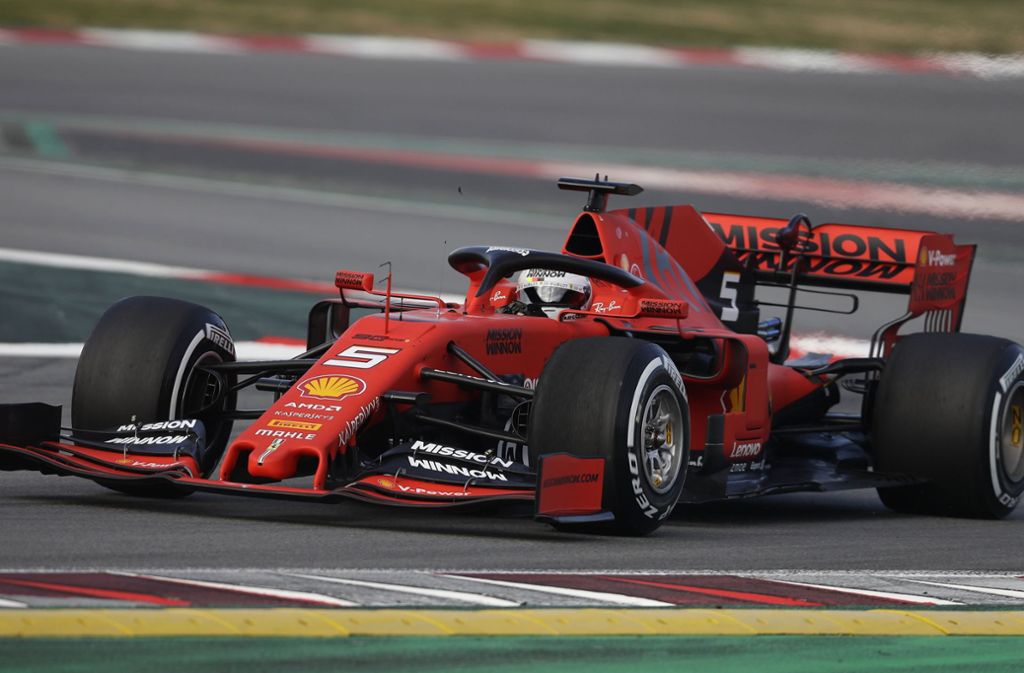 Sebastian Vettel und sein Ferrari befinden sich in einer erfreulich guten Frühform – allerdings war zu beobachten, dass die Rundenzeiten mit der Zeit relativ stark nachlassen wie schon in den Tagen zuvor.