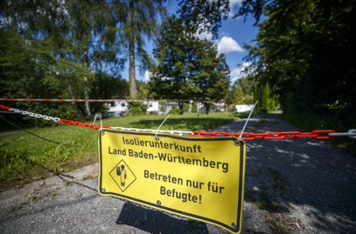 Das Gelände in Sechselberg steht nicht mehr als Isolierunterkunft zur Verfügung. Foto: Gottfried Stoppel