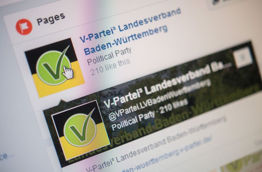 Die V-Partei3 - Partei für Veränderung, Vegetarier und Veganer hat für den Wahlkampf gerade mal 500 Euro. Für sie ist es bereits als einen Erfolg, ausreichend Unterstützungsunterschriften für die Zulassung der Landesliste zur Bundestagswahl bekommen zu haben.
