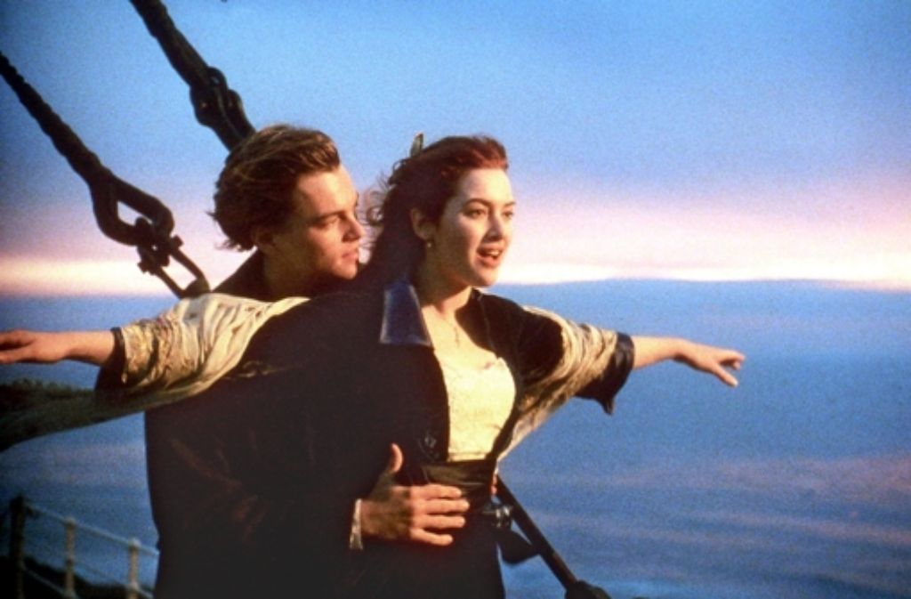 Das ewige Liebespaar: Kate Winslet und Leonardo DiCaprio schreiben im Jahr 1997 als Jack und Rose mit „Titanic“ Kinogeschichte.