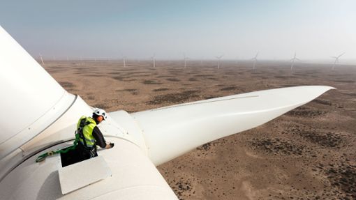 Siemens-Windräder in Marokko Foto: Siemens AG/Paul Langrock Agentur Zenit