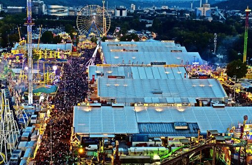 Circa vier Millionen Besucher werden auf dem Volksfest erwartet. Foto: Lichtgut/Volker Hoschek