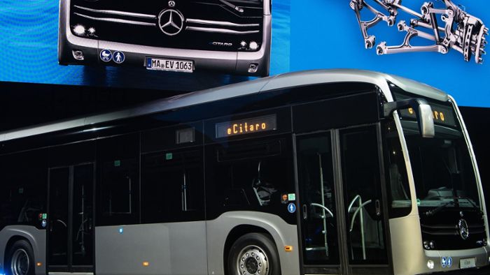 SSB wartet auf E-Bus von Daimler