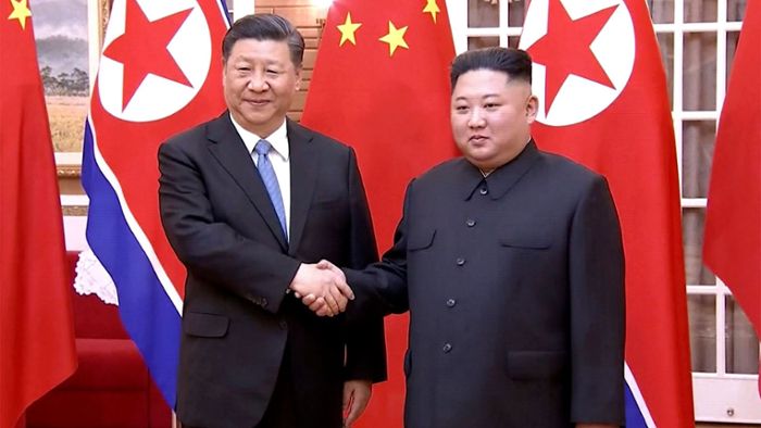 China und Nordkorea demonstrieren Nähe