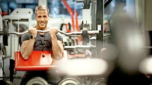 Harter Kerl: Kay Amstadt trainiert bis zu sechs Mal in der Woche seine Muskeln. Foto: factum/Granville