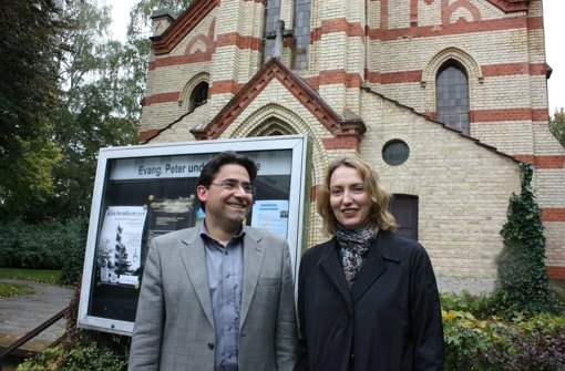 Martin Weinzierl und Eva Deimling wollen sich in der evangelischen Gemeinde Leinfelden-Unteraichen gemeinsam um die Gläubigen kümmern Foto:  