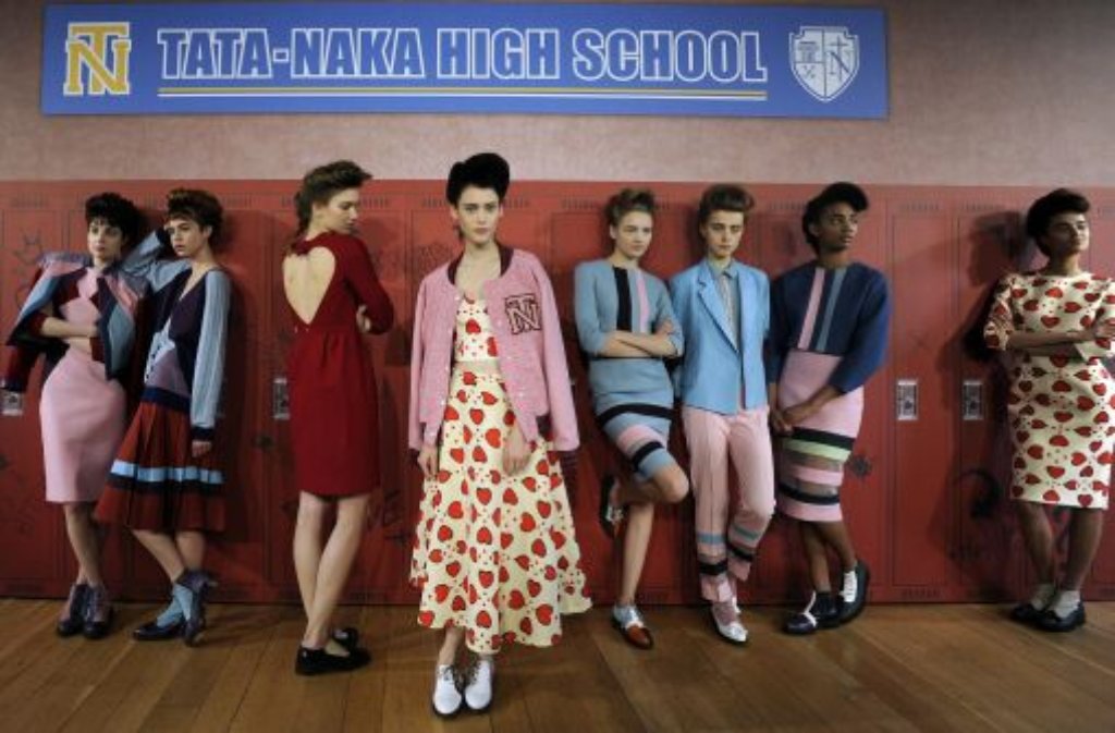 Farbenfroher High-School-Look von Taka Naka.