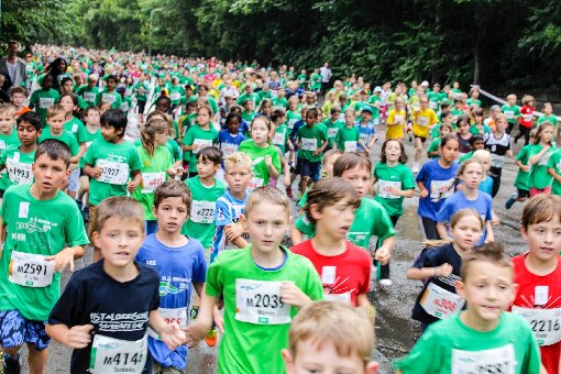 Am Samstag durften beim Stuttgart-Lauf die Kinder ran. Wir haben die Bilder.  Foto: www.7aktuell.de | Glen Villanueva