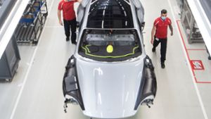 Porsche stoppt Taycan-Fertigung