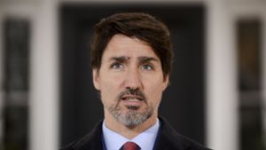 Justin Trudeau, Premierminister von Kanda, trägt derzeit auch einen Quarantäne-Bart. Foto: dpa/Sean Kilpatrick