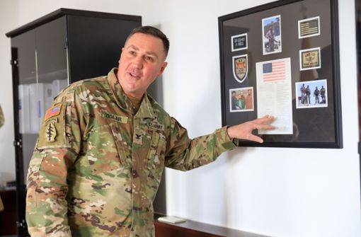 Der   Kommandeur der US-Garnison Stuttgart Matthew Ziglar: „Wir sind eine Gesellschaft, die auf Freundschaft aufbaut.“ Foto: Stefanie Schlecht