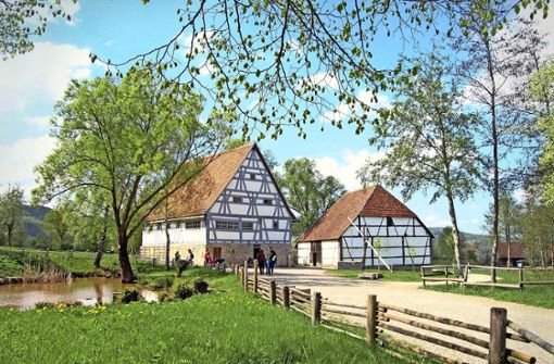 Das Bauernhaus der Familie Veit aus Zaisenhausen stammt aus dem Jahr 1551. Zehn Generationen der Familie haben dort gelebt.  Foto: Hohenloher Freilandmuseum Foto:  