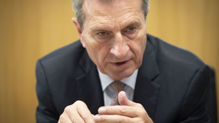 Oettinger für mehr Auslandseinsätze der Bundeswehr