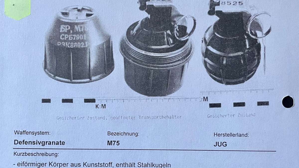 Angriff mit Handgranate auf Trauergemeinde: Altbach entging  offenbar nur knapp einem Blutbad