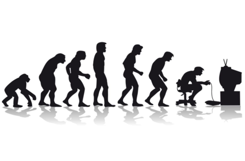 Homo technicus: Der Mensch stammt tatsächlich vom Affen ab. Sein gebeugter Gang belegt dies eindeutig. In unserer Bildergalerie haben wir einige besondere Kandidaten des Darwin-Awards zusammengestellt. Foto: Fotolia