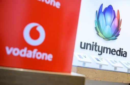 Das Unitymedia-Logo ist Geschichte: Seit diesem Montag wird das Kabelnetz im Südwesten nur noch unter dem Vodafone-Banner vertrieben. Foto: dpa/Sebastian Gollnow