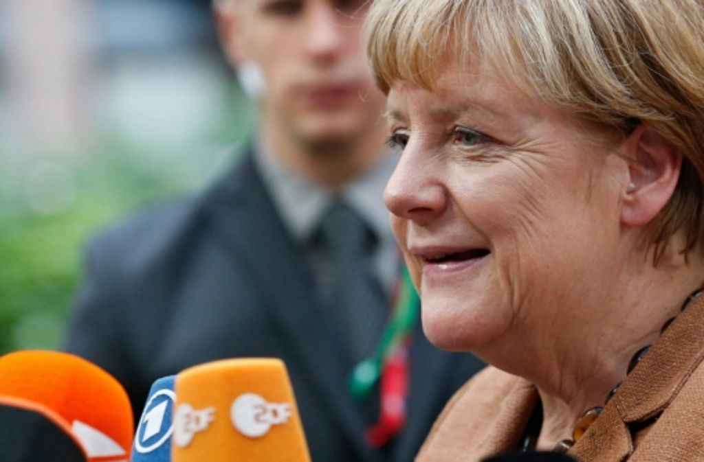 Kanzlerin Merkel zeigt einen Realitätsverlust wie einst Helmut Kohl. Foto: dpa
