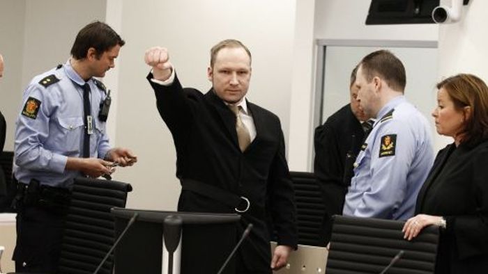 Anders Behring Breivik plädiert auf nicht schuldig