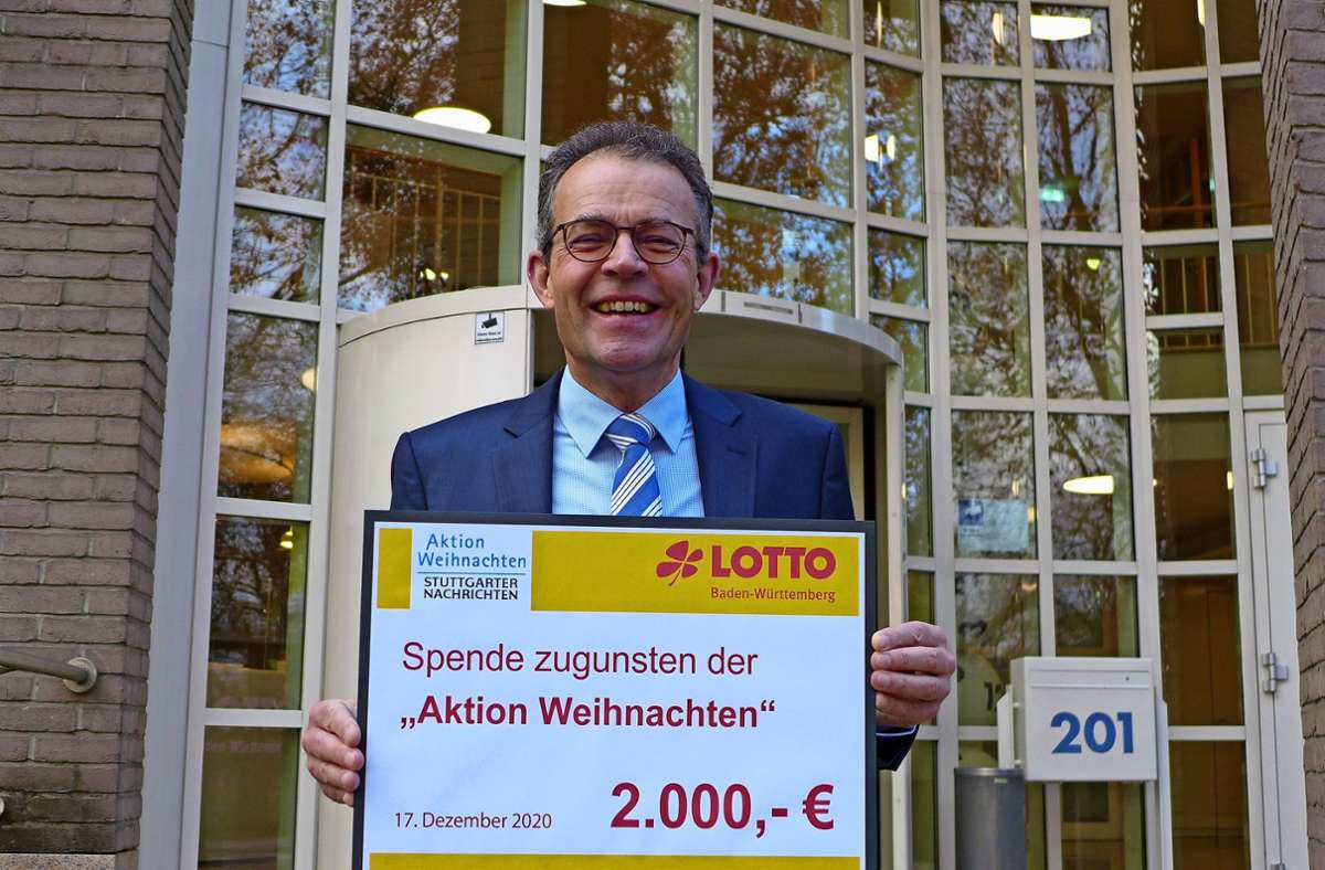 Lotto-Geschäftsführer Georg Wacker Foto: Lotto/Moritz Werz