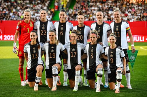 Die deutsche Fußballnationalmannschaft der Frauen beim Testspiel vor der WM gegen Sambia (Archivfoto) Foto: IMAGO/Lobeca/IMAGO/Ines Hähnel
