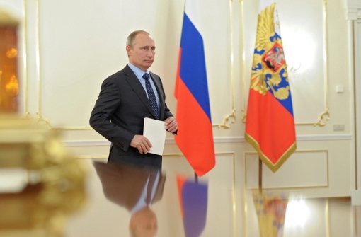 Russlands Präsident Wladimir Putin  Foto: dpa