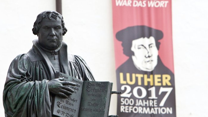 Vortrag oder Blech zur Reformation