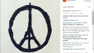 Twitter-Nutzer solidarisieren sich mit Paris