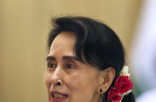 Aung San Suu Kyi geht in der Rohingya-Frage auf Tauchstation. Foto: AP