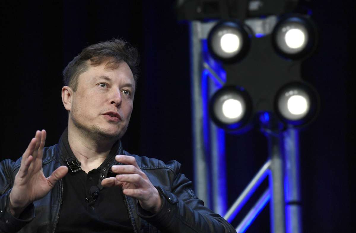 Elon Musk verkauft einen Technosong. (Archivbild) Foto: dpa/Susan Walsh