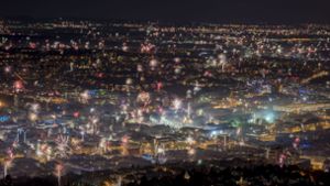 Atemberaubender Blick aufs Silvester-Feuerwerk