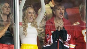 Glücksbringer Taylor Swift feuert Travis Kelce erneut zum Sieg an