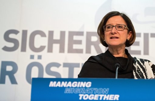 Die österreichische Innenministerin Johanna Mikl-Leitner Foto: dpa