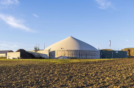 Eine Biogasanlage bei Backnang: In Baden-Württemberg gibt es derzeit 1000 solcher Anlagen. Foto: imago/imagebroker