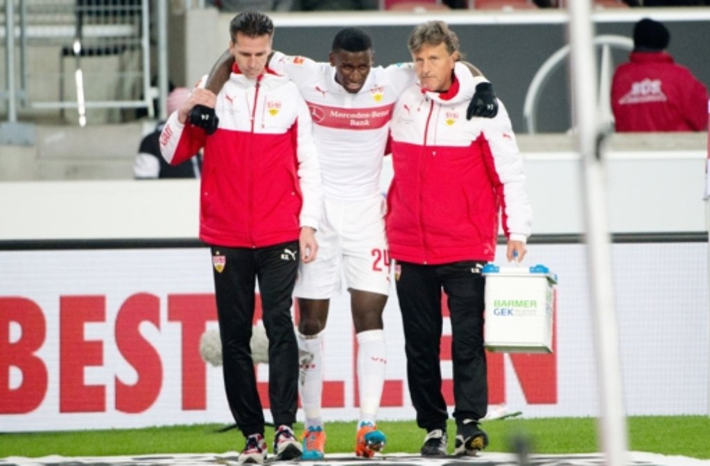 Für VfB-Verteidiger Antonio Rüdiger ist die Vorrunde beendet. Er zog sich beim Spiel gegen Schalke eine Meniskusverletzung am rechten Knie zu.
